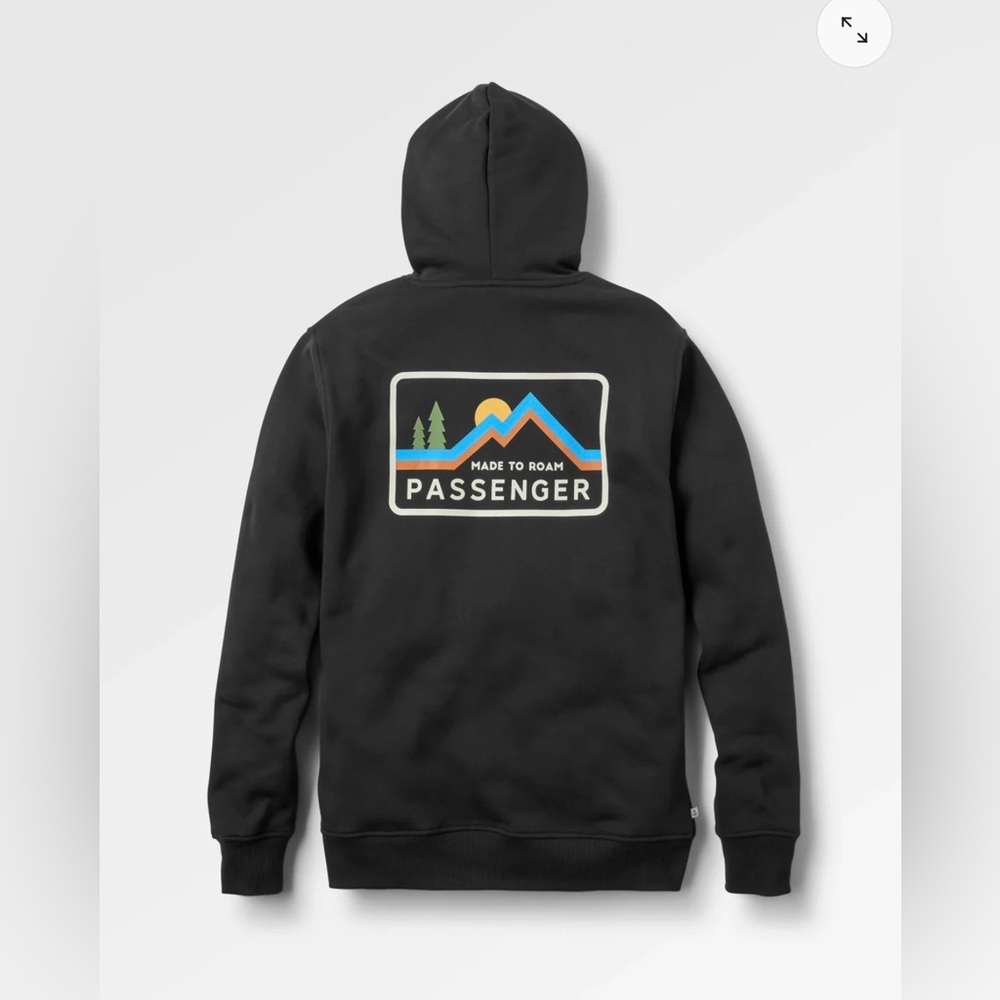 Passenger Men’s Made To Roam Hoodie Organic Cotton , size M